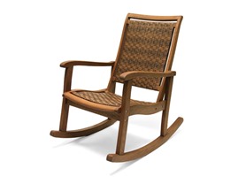 Outdoor Interiors All-Weather Rocking Chair