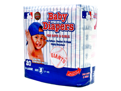 San Fransisco Giants Disposable Diapers