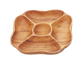 Acaciaware 5-Section Flower Tray