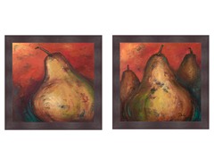 Pear Still Life Set of 2