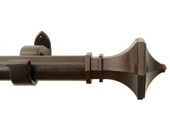 18"- 48" Hexagon Curtain Rod