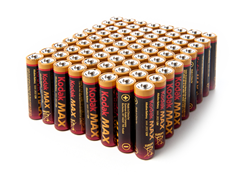 AAA MAX Alkaline Batteries 72pk