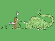 The Stuffed Dragon