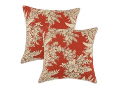 Bellingrath Tuscan 17x17 Pillow-Set of 2