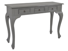 Carey Console Table - Dark Gray 