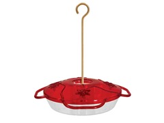 Droll Yankees Red Hummingbird Feeder