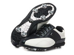 Women's Corina Golf Shoes, White/Black