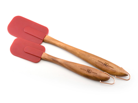 Paula Deen 2-Piece Spatula Set - Red