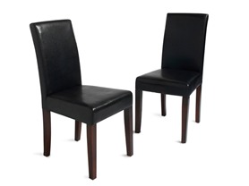 Pair Bi-Cast Parsons Chairs