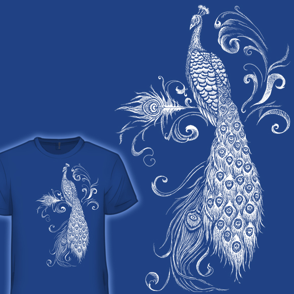 Albino Peacock