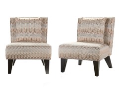 Pair Celia Chairs/Pillows - Clapton Jade
