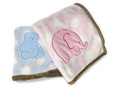 Elegant Baby Lil' Buddies Plush Blanket