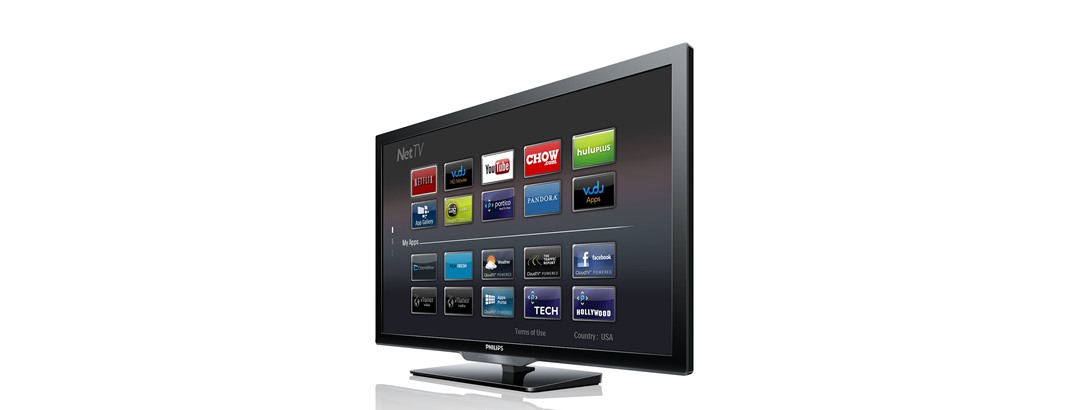 Philips 40" 1080p LED HDTV with NetTV