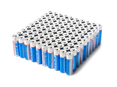 "AA" Alkaline Batteries - 100 Pack
