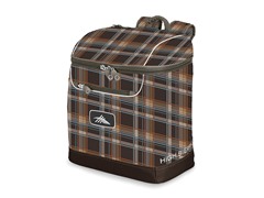 Bucket Boot Bag - Plaid/Espresso