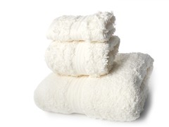 Terra Loop Cotton Towel 3Pc Set-Ivory