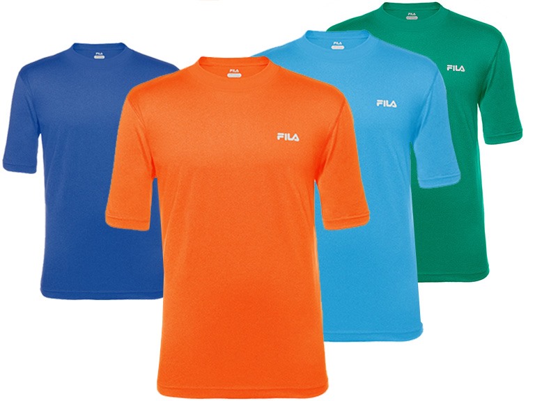 Fila Men's Active Tees - 10 Colors