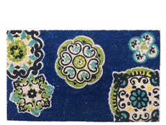 Coir Mat Suzana Blue