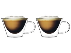 Luigi Bormioli Set of 2 Cappuccino Mugs