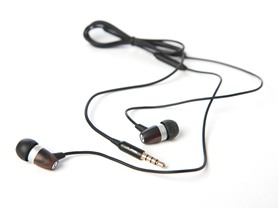 JLab J.FiM Wood & Metal Earphones w/Mic
