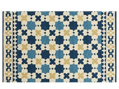In/Outdoor Rugs Storm Sapphire Blue