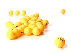 Stiga Orange Table Tennis Balls 36-Pack