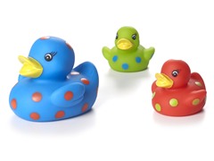 Light Up Ducks - Blue
