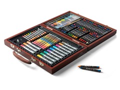82-Piece Art Set in Wooden Case
