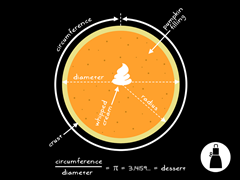 Math + Pumpkin = Pi Apron