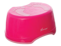 Dreambaby Pink Footprint Step Stool