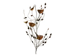 Galt 32" Metal Branch & Nest Wall Decor