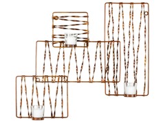 Zig Zag Votive Wall Decor