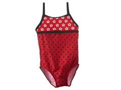 Red/Black One-Piece Swimsuit