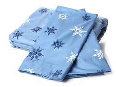 MicroFlannel Queen Set - Snowflake