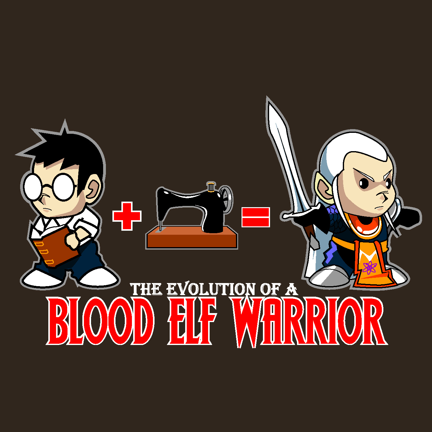 Evolution of a Blood Elf Evolution of a Blood Elf