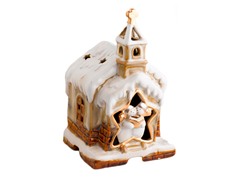 Tan Church Decorative Fragrance Warmer
