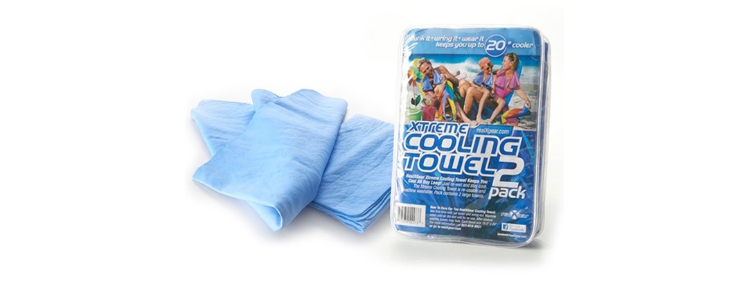 RealXGear Xtreme Large Cooling Towel 2pk