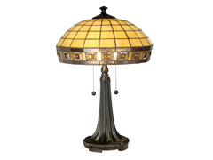 Jewel Square Table Lamp 16"x23.5"
