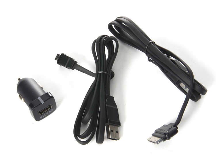 30-pin & microUSB Mini Auto Charger