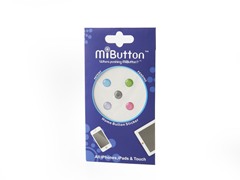 Apple Home Button Sticker-Glitter Pastel