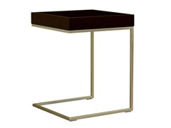 Meritage Black Oak Accent Table