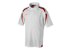 Nike Endline Dri-FIT Polo - White/Red