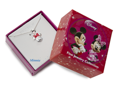 Minnie Red & Sterling Silver Pendant