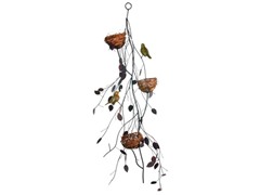 Galt 32" Metal Branch & Nest Wall Decor