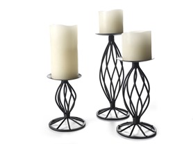Hearthstone Twisted Wire Candleholders