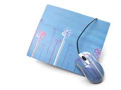 Doodle Flowers Mousepad Set