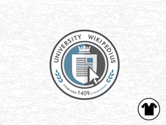 University Wikipedius V-Neck Tee