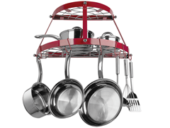 Double Shelf Wall Rack - Red