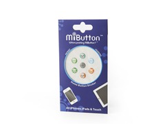 Apple Home Button Sticker - Neon Skulls