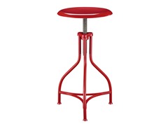 Carolina Cottage Red Logan Stool